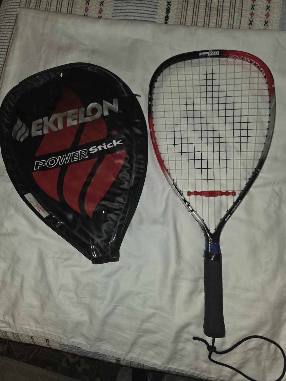 Ektelon Power Stick Men's Racketball Racket & Cover - Picture 7 of 14